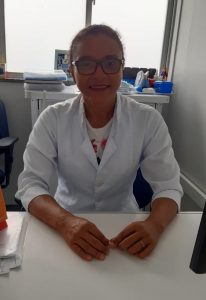 Profª Ms. Sandra Santos, das disciplinas de UTI, Urgência e Emergência, Patologia e Saúde Pública do curso de Enfermagem da Faculdade Florence.